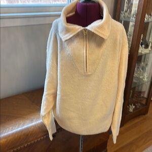 J. Crew Cream Cowl Neck Sweater